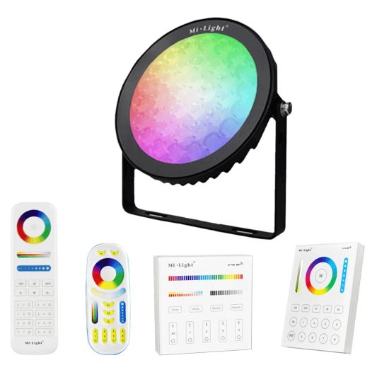 Milight WIFI Led tuinspot RGBWW mét afstandsbediening - 25 Watt
