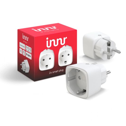 2 x Innr Smart Plug - de draadloze schakelaar die uw verlichting slim maakt - Werkt met Hue