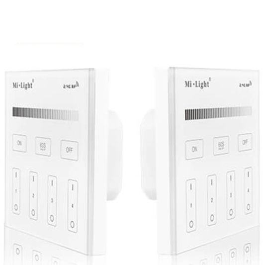 Milight 4-zone een kleur afstandsbediening paneel touch stroom