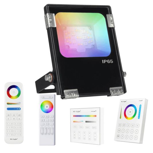 Milight RGBWW led Schijnwerper set 10 Watt IP65