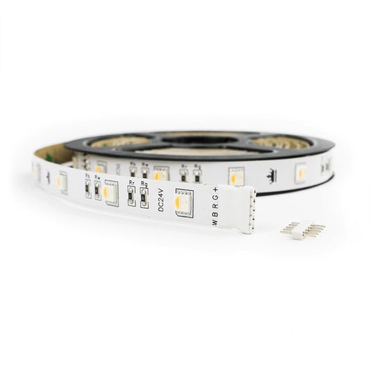 RGBW basic led strip per meter inclusief controller en voeding 11-20 meter