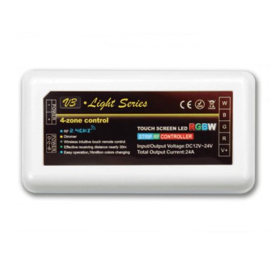 RGBW basic led strip per meter inclusief controller en voeding 11-20 meter