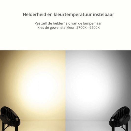 Milight WIFI Led tuinspot RGBWW - 15 Watt