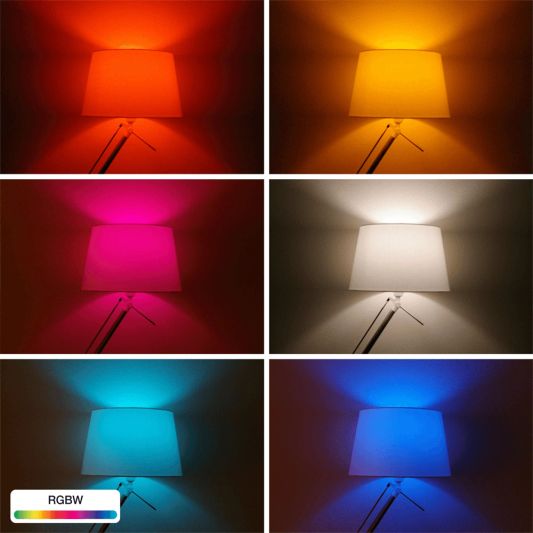 Slimme Innr LED lamp E27 fitting in White and Color te bedienen via de Hue app