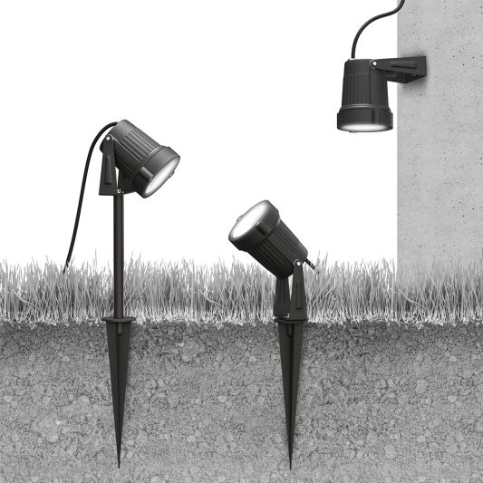 Slimme tuinspot voor buiten White and Color - Innr led spot bedienen via Hue app