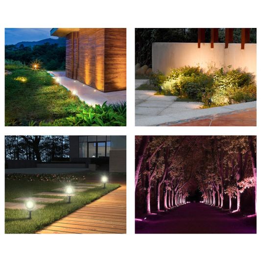 Zigbee 3.0 Mesh LED Tuinspot Pro met RGBWW kleuren 7 watt - Werkt IKEA Tradfri, Osram Lightify en Tuya en SmartLife