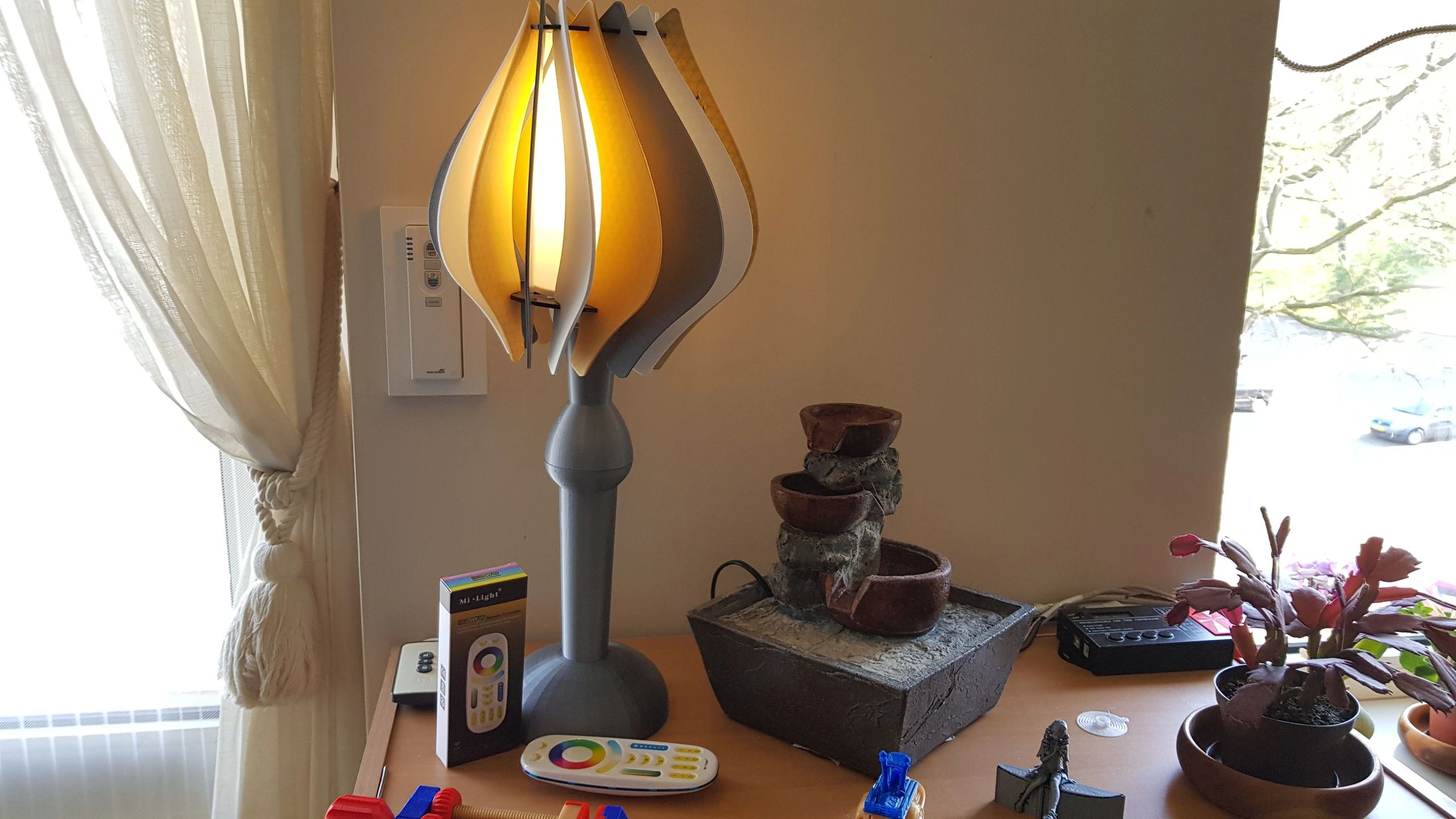 Milight RGBW Led lamp set met Wifi module 5 watt E14 fitting