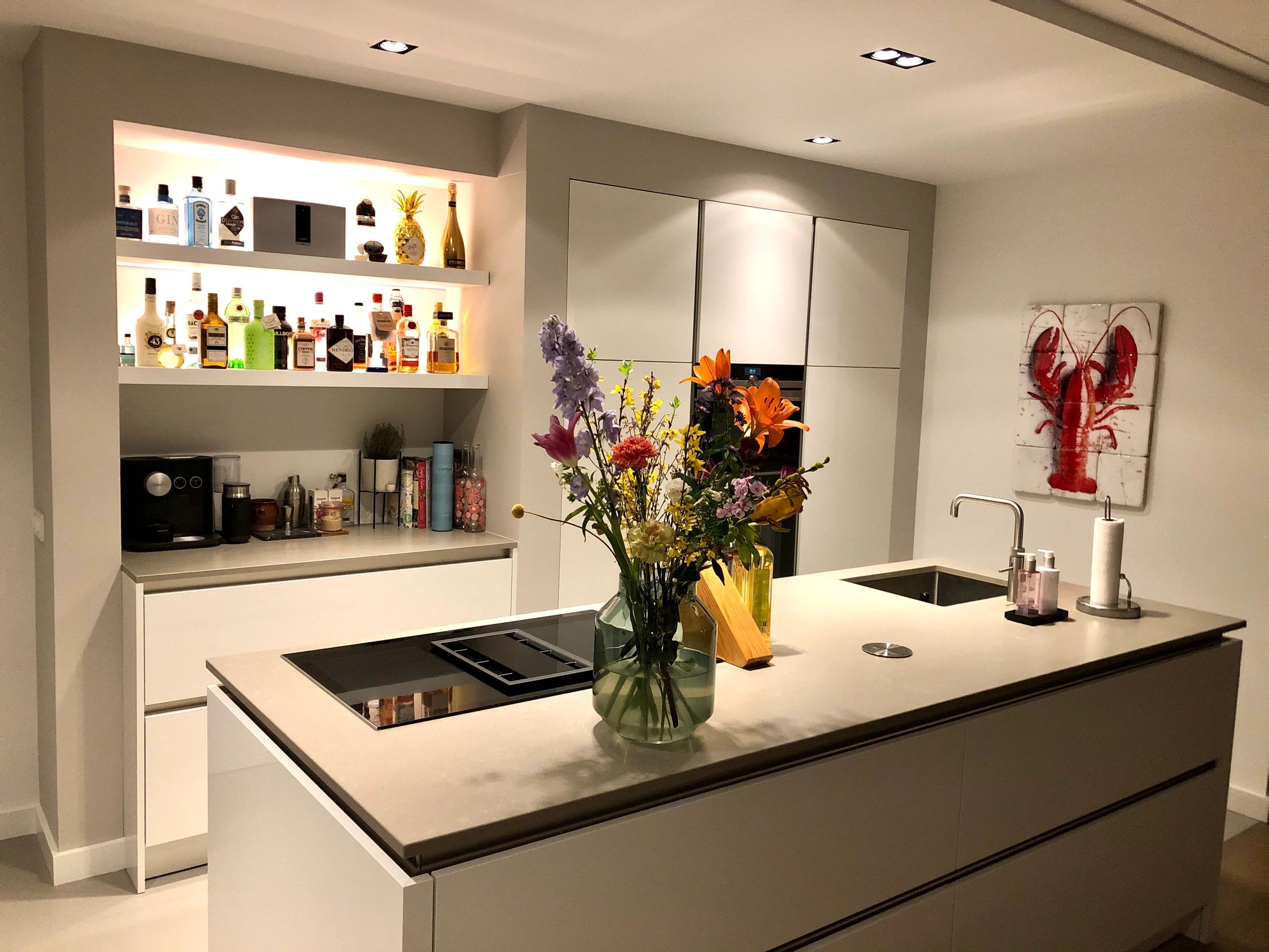 RGBWW premium led strip per meter inclusief controller en voeding 1-10 meter