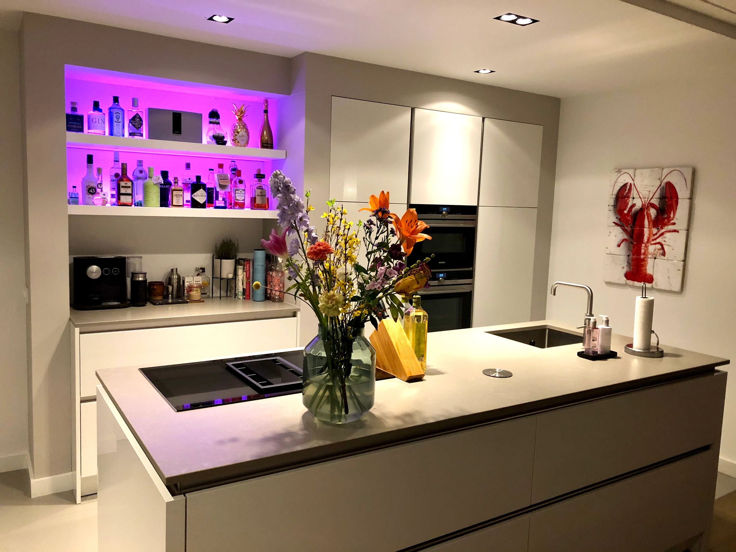 RGBWW premium led strip per meter inclusief controller en voeding 1-10 meter